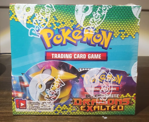 2012 Pokemon Black and White Dragons Exalted Booster Box - Factory Sealed