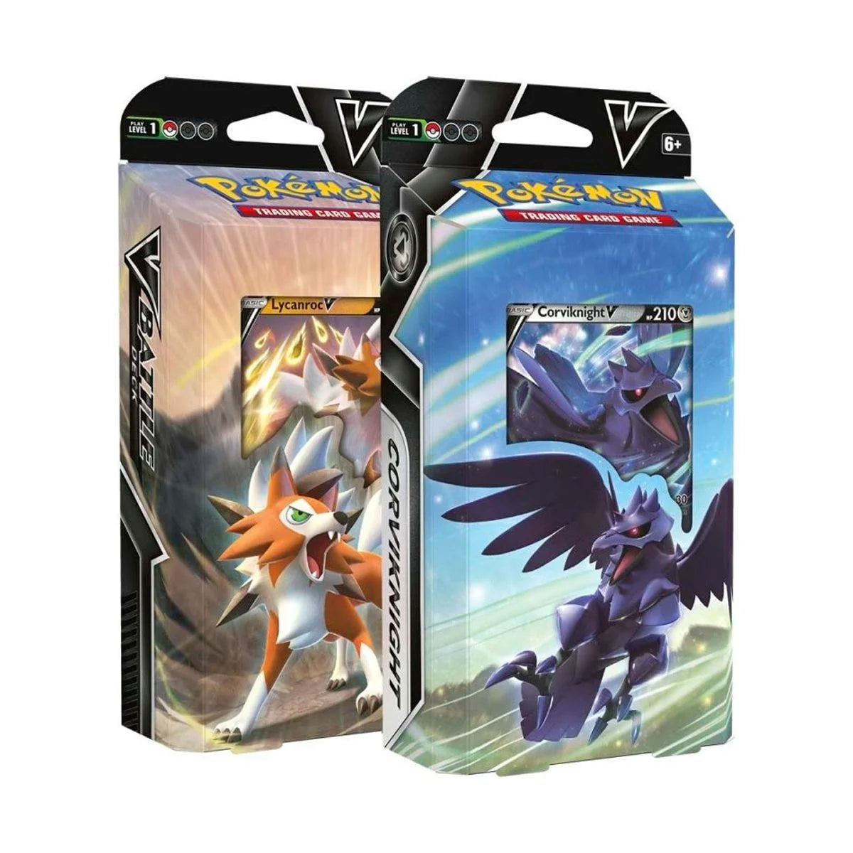 PKU80957 Pokemon V Battle Deck Lycanroc & Corviknight Card Game