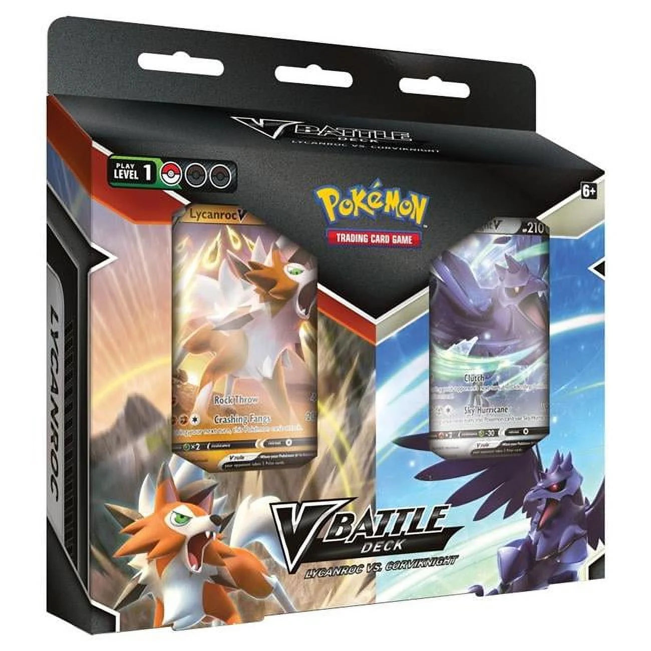 PKU80957 Pokemon V Battle Deck Lycanroc & Corviknight Card Game