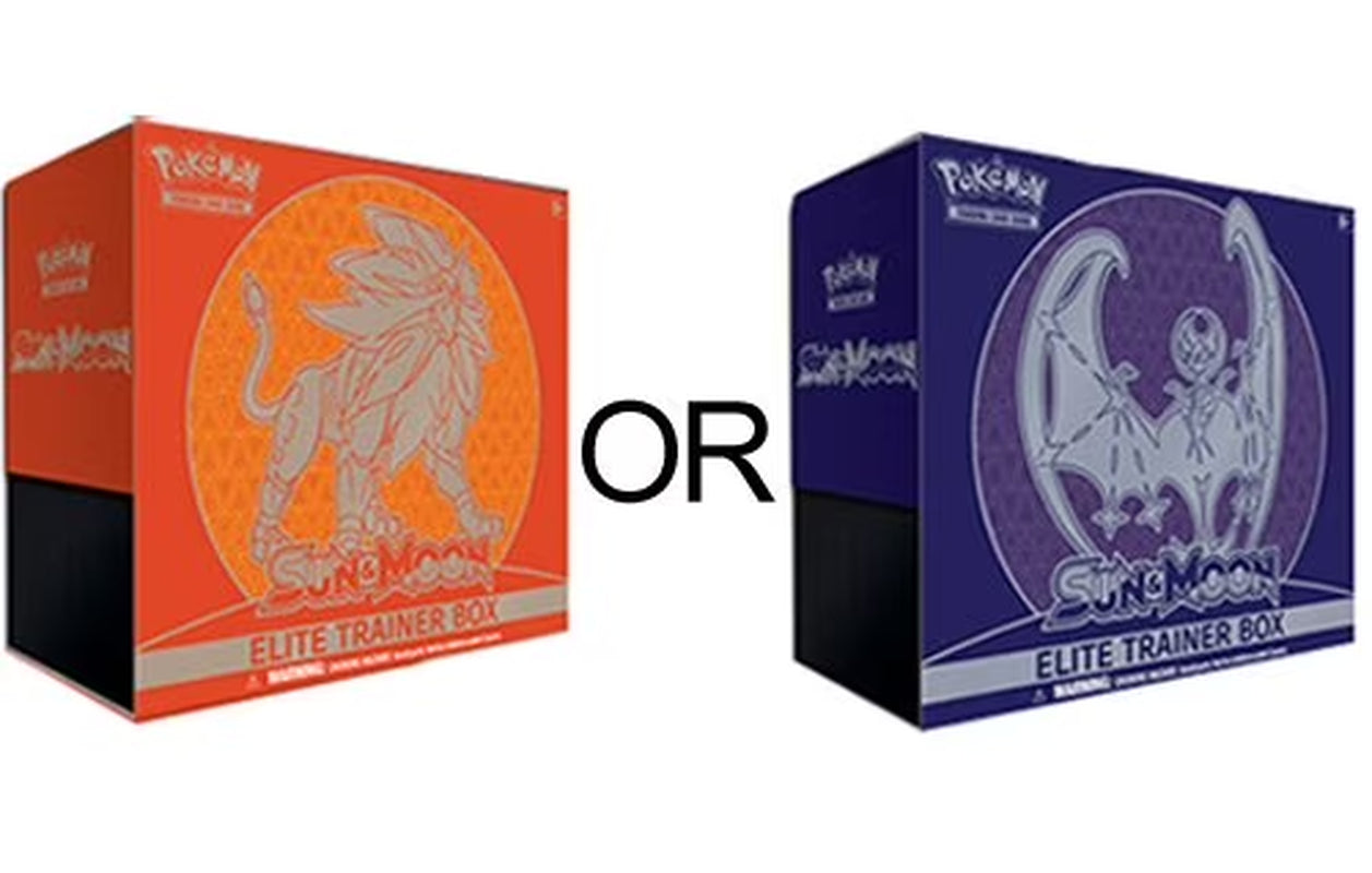 Pokemon Sun & Moon Random Elite Trainer Box