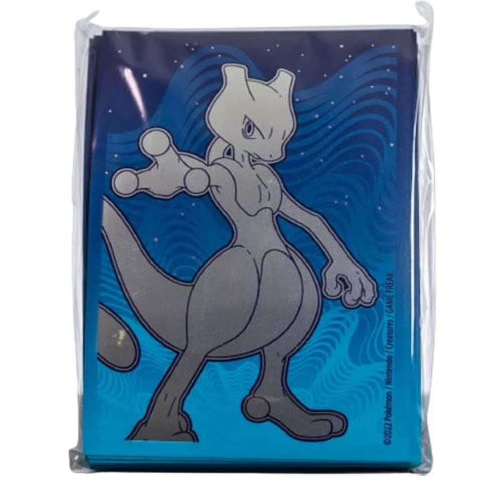 Pokemon TCG - Pokemon GO Elite Trainer Box Deck Protectors - MEWTWO [65 Sleeves]