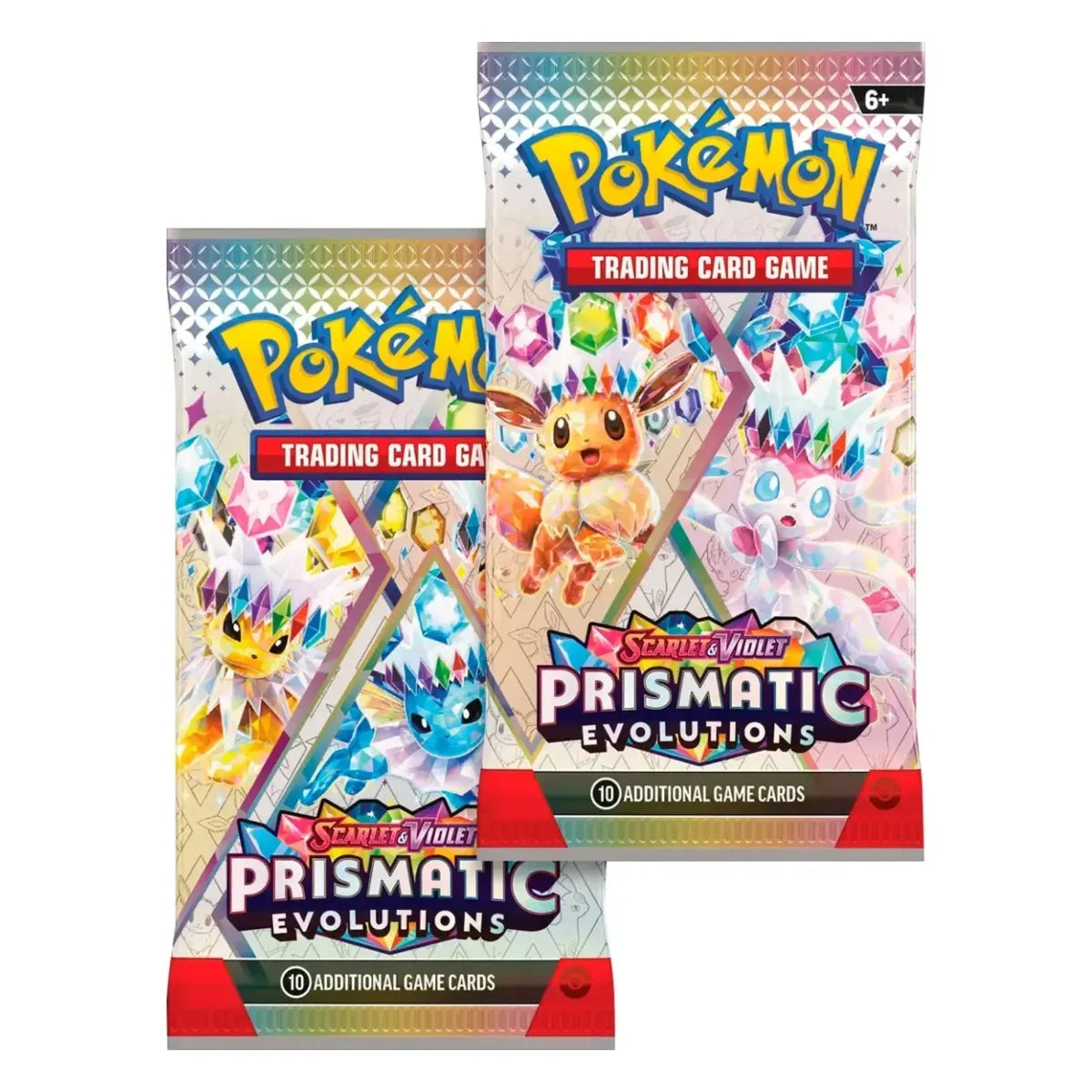 Pokemon Scarlet and Violet 8.5 Prismatic Evolutions 2-Pack Blister
